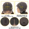 30Inch 13X4 13X6 Body Wave Lace Front Wigs Human Hair Pre Plucked 180 Density HD Transparent Lace Frontal Wigs Human Hair 6