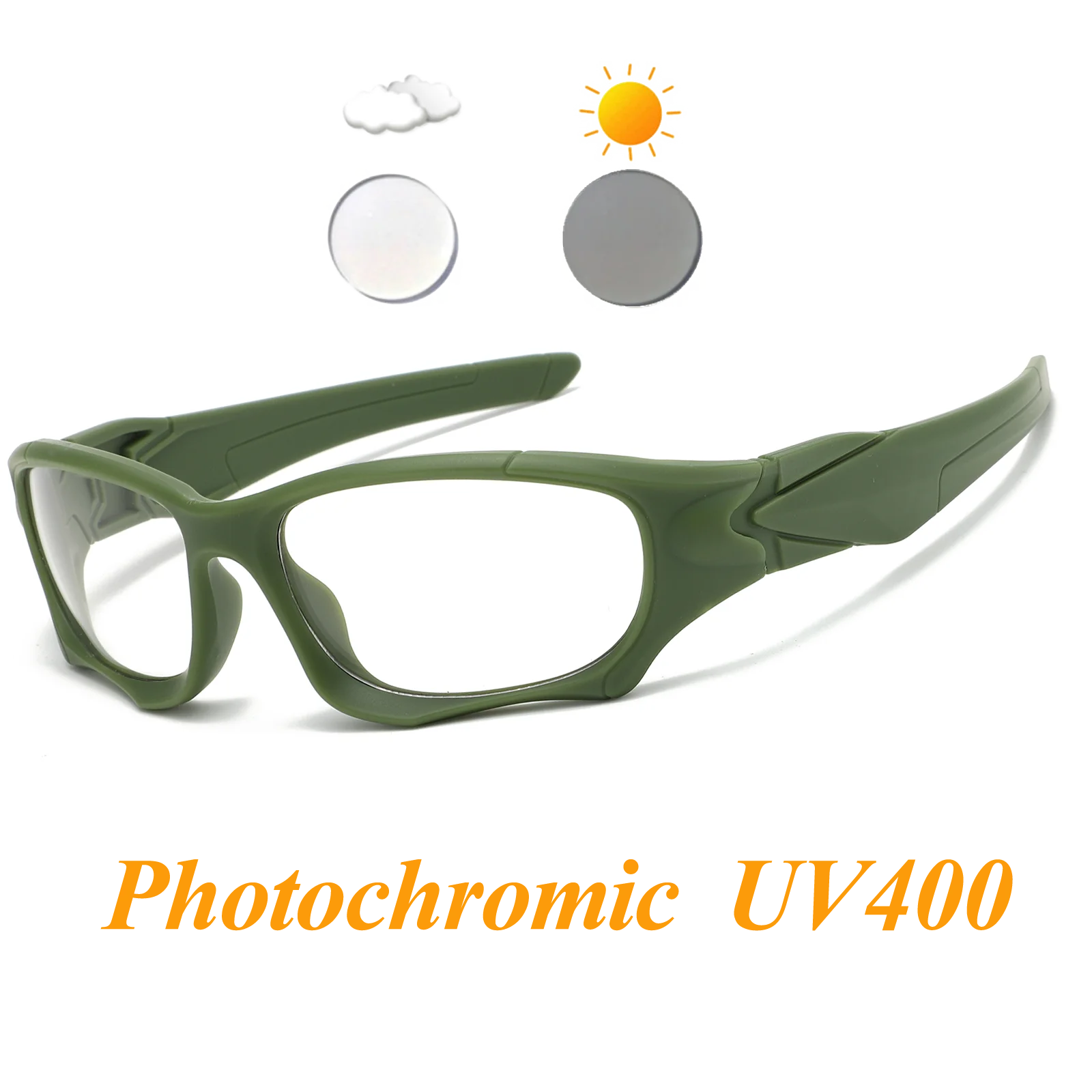 신형 전술 위장 고글 변색 자전거 선글라스 남녀 야외 스포츠 선글라스 자전거 타기용 안경