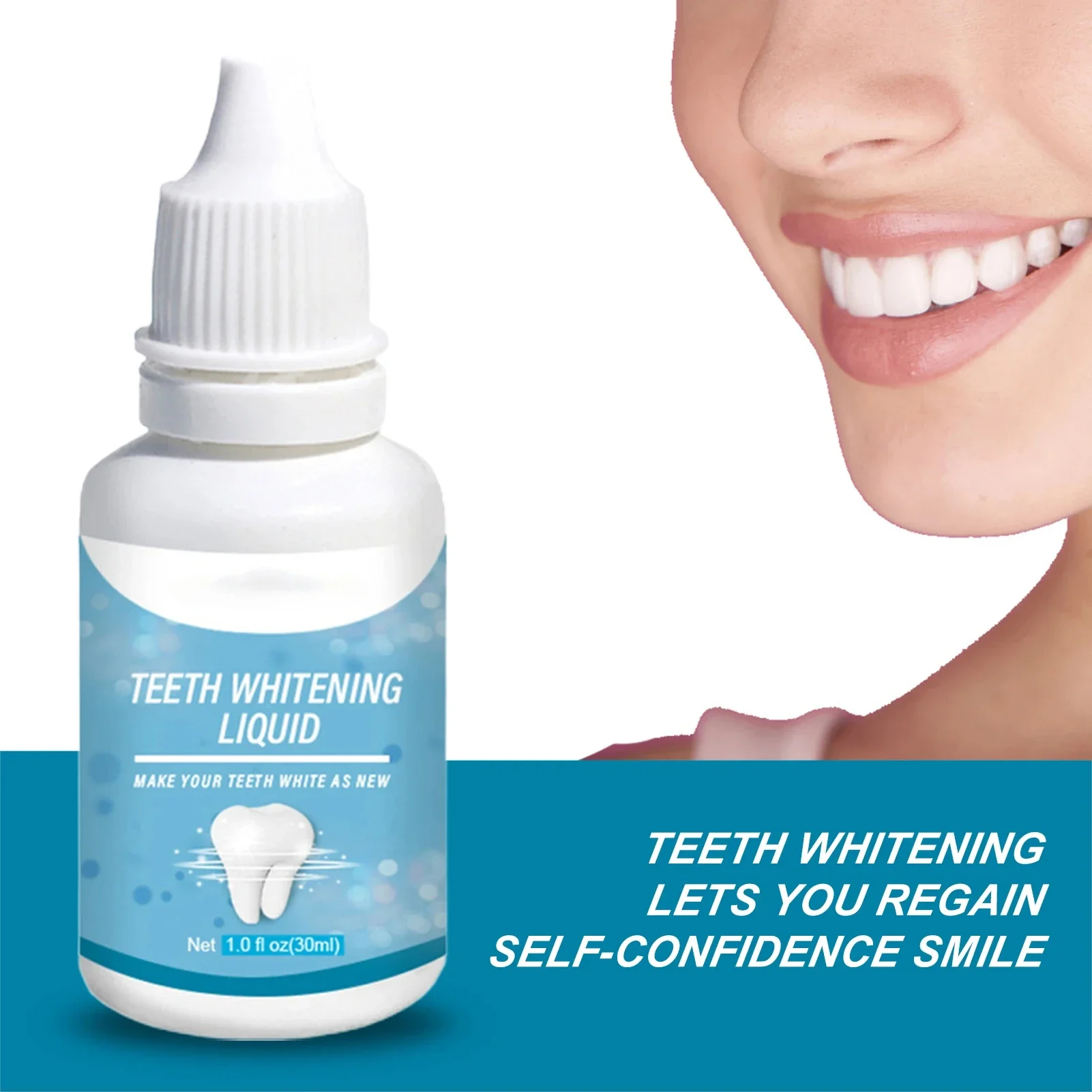 

Liqud Teeth Whitening Essence Cleaning Whiten Tooth Serum Remove Oral Odor Plaque Stains Dental Bleach Care Tools Toothpaste