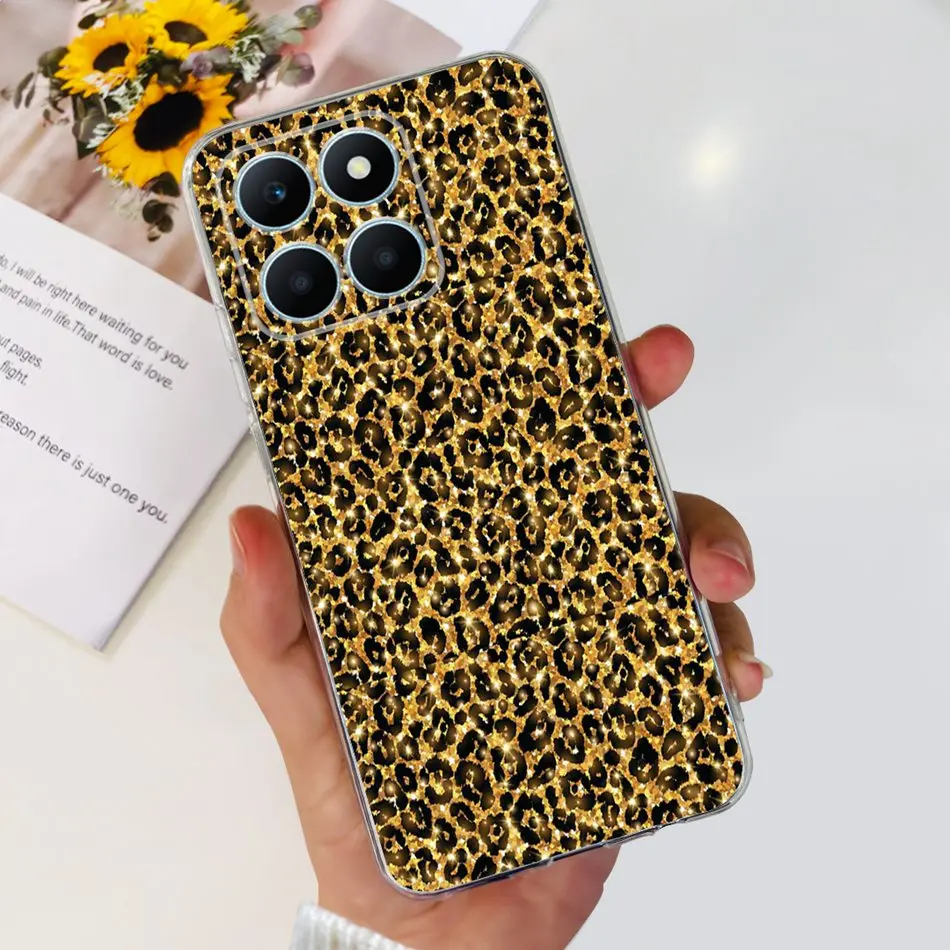 Elegant Pattern Soft Silicone TPU Phone Back Cover