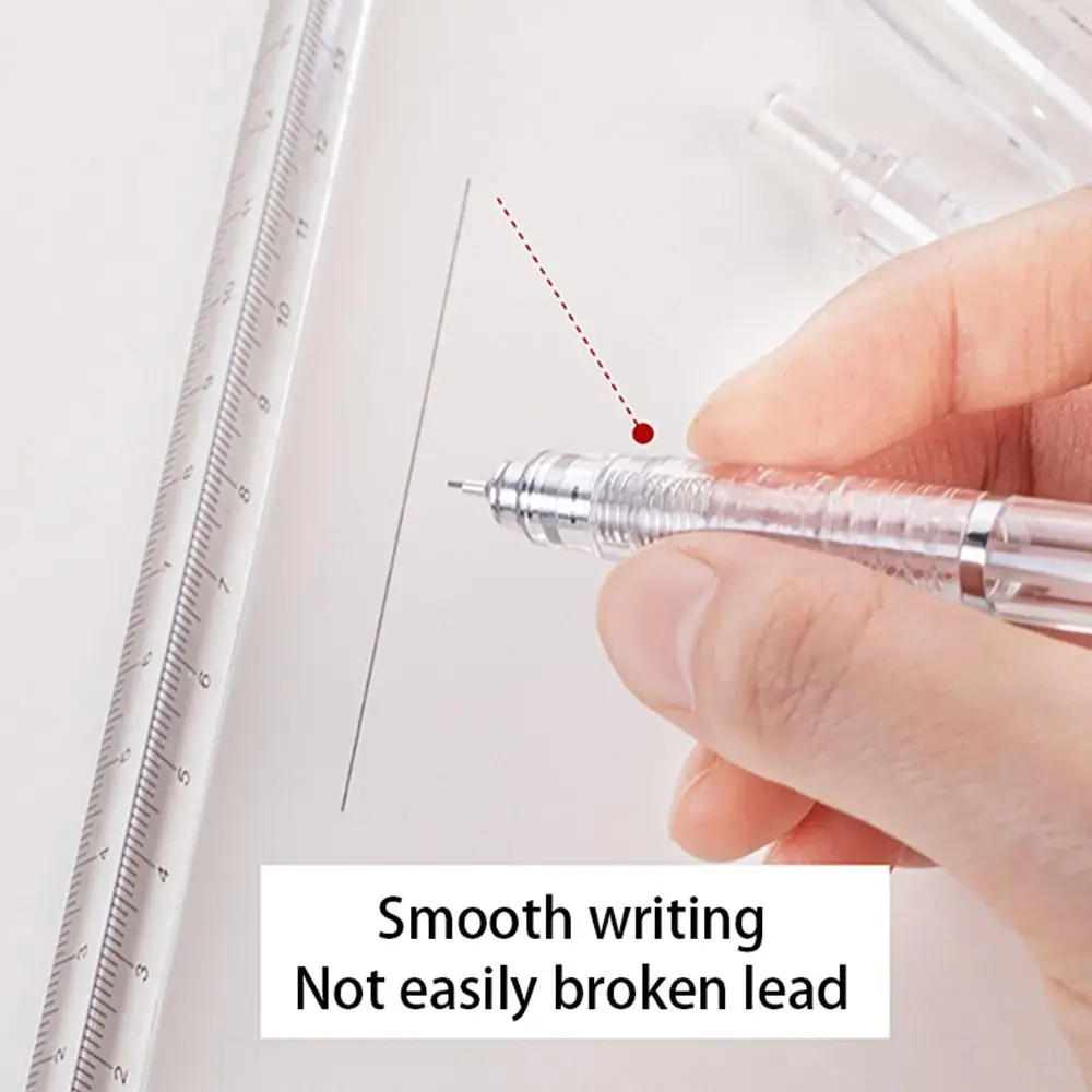Simple Automatic Mechanical Pencil 0.5MM/0.7MM Plastic Drawing Special Pencil Office School Writing Art Supplies 3