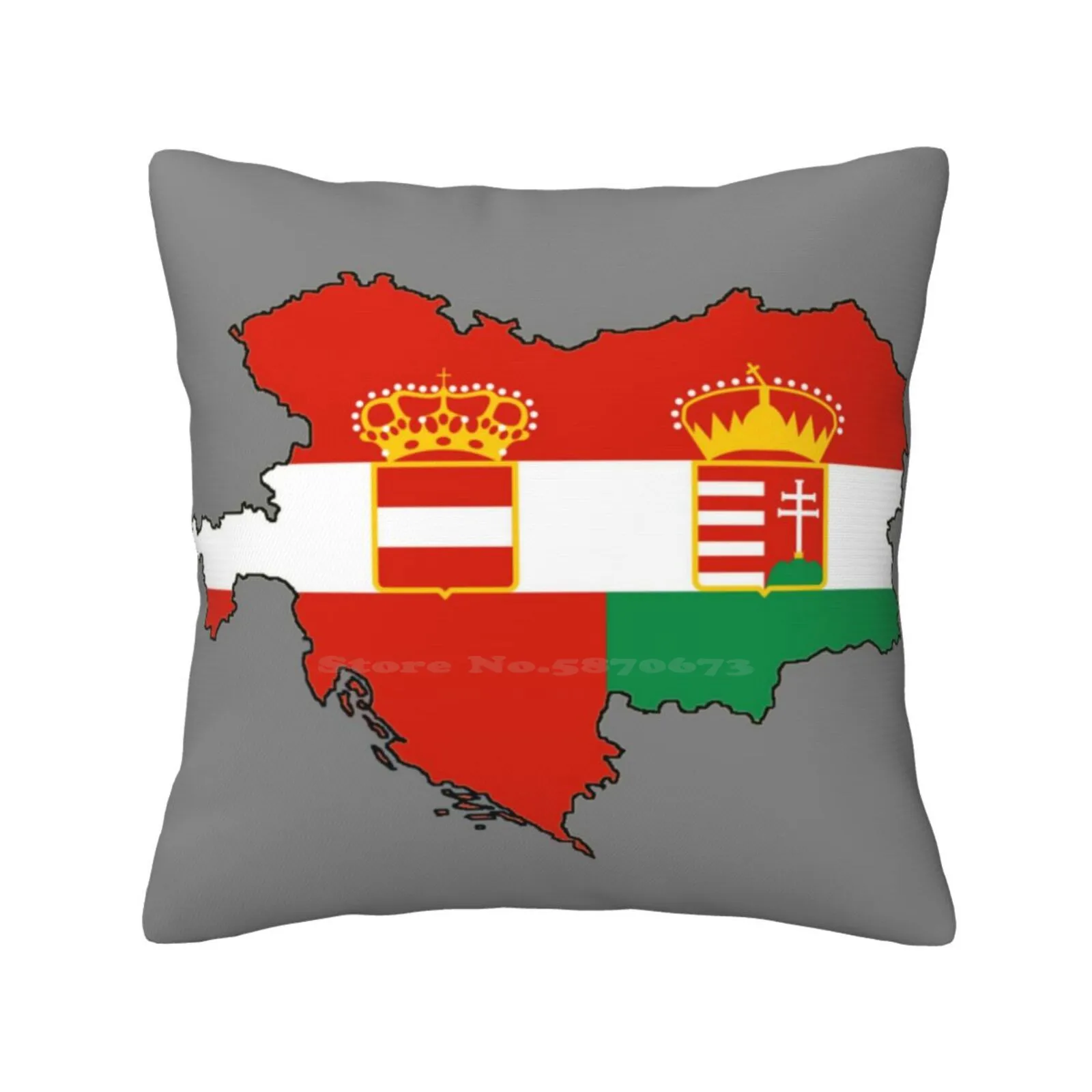 Austria Ungheria Home Sofa Car Waist Throw Federa Austria Ungheria Map Ww1 1 Habsburgs Empire Habsburgs Sacro Impero Romano Hre