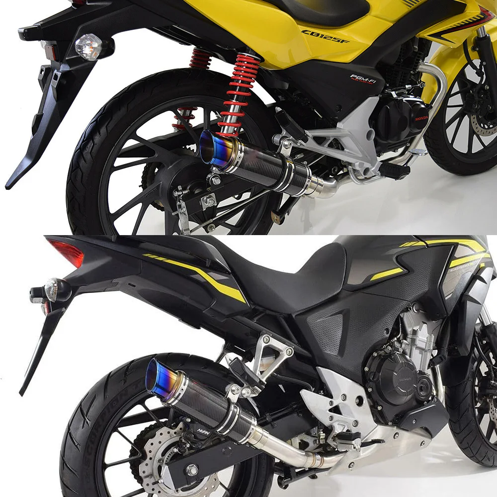 Exhaust Full System For Honda CBF125 CBF150 Motorcycle Muffler Exhaust Front Middle Pipe - Image 6