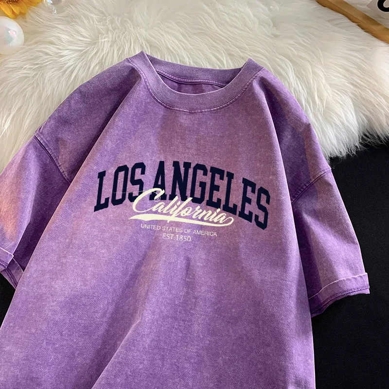 تي شيرت رجالي مطبوع عليه أزياء الشارع بين الوالدين...