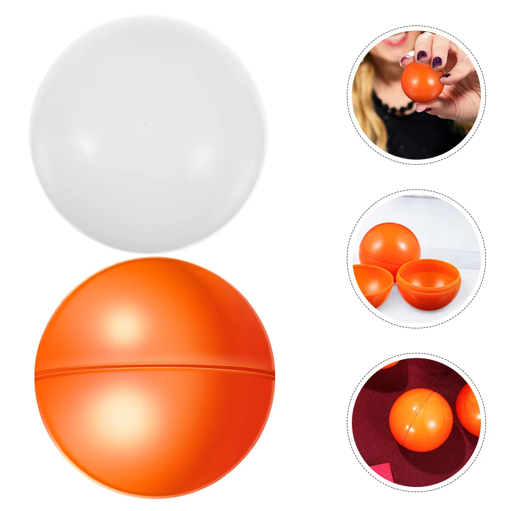 50Pcs Lottery Balls Game Raffle Balls Openable Raffle Small Lottery Table Game interesting game balls