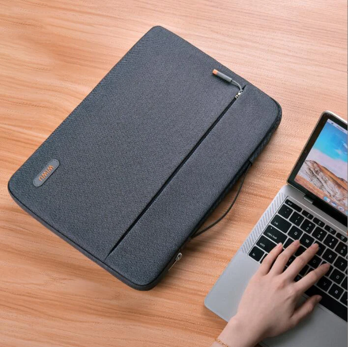 wiwu traveler sleeve multi-pocket laptop case bag for MacBook Pro 14.2 16.2 2021 Simple Handle Laptop Bag Case for MacBook Pro 1