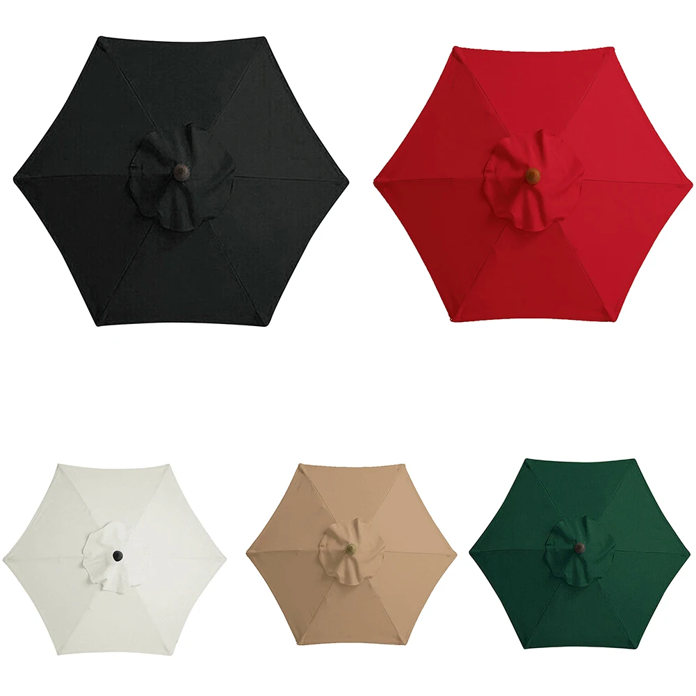6 Bones Parasol Umbrella Cover Without Stand 2m Sunshade Umbrella Cover Waterproof UV Protection Detachable Umbrella Accessories 4