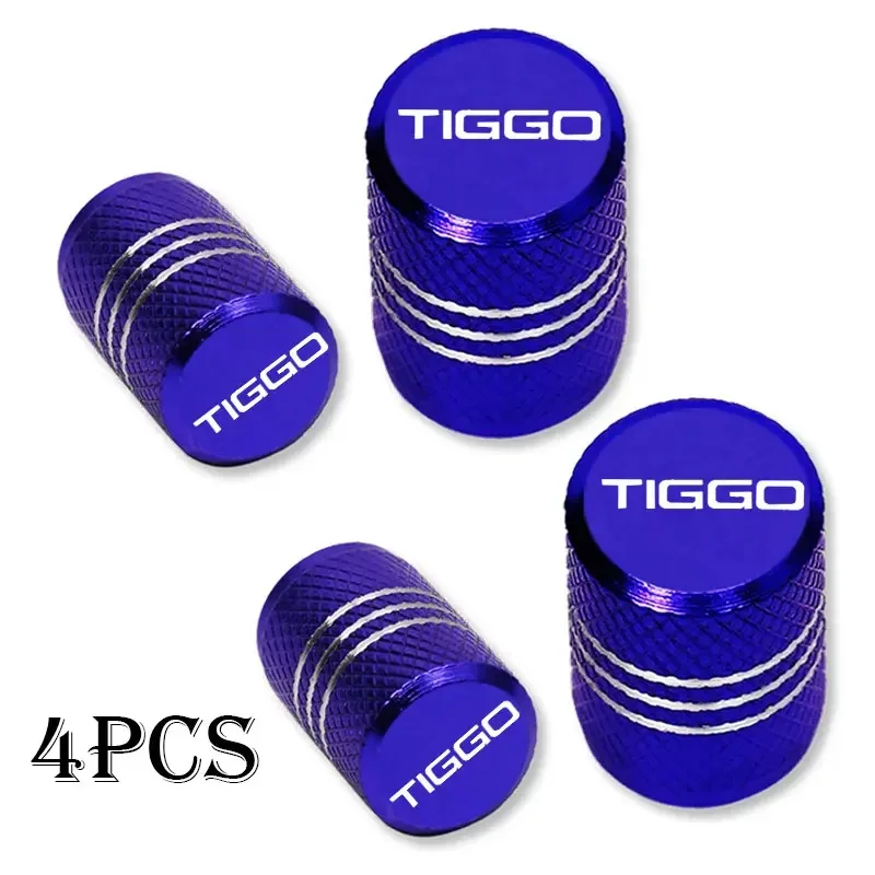 Premium Car Wheel Tire Valve Caps - Set of 4 Waterproof Airdust Covers