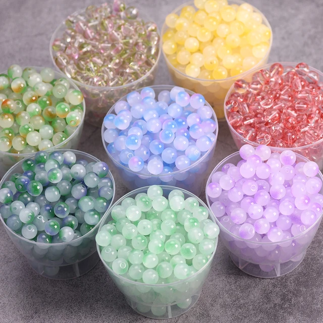 Disco Ball Loose Beads Jewelry  Disco Glass Ball Beads 10mm - Round 96  Ball 6mm 8mm - Aliexpress