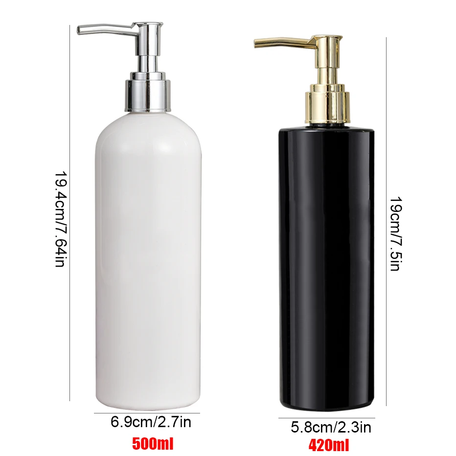 Thin Tall Dishes Soap Bottle with Pump Plastic Refillable Hands Dishes Cleaning Liquid Dispenser Bottle Kitchen Sink Countertop soap dispenser soap liquid box pressing soap liquid box