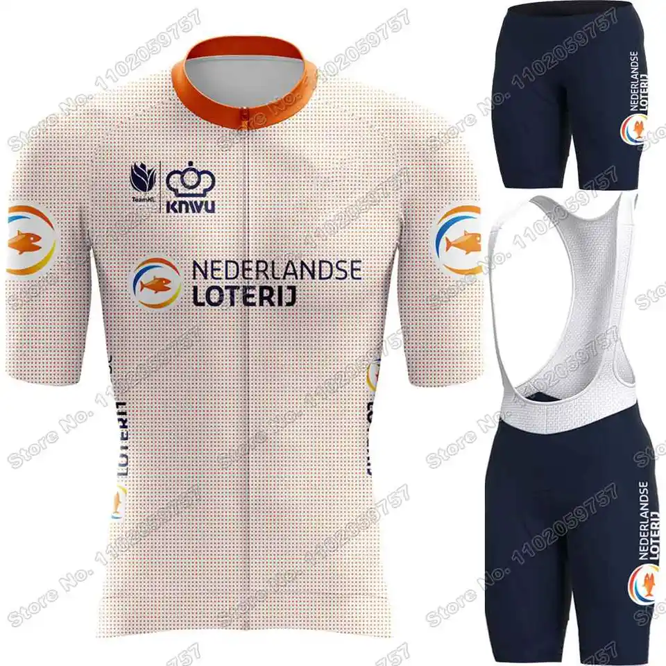 Maillot Cycliste Vintage Pays-Bas / Hollande - Alex Sport - Taille 5 - Jaune