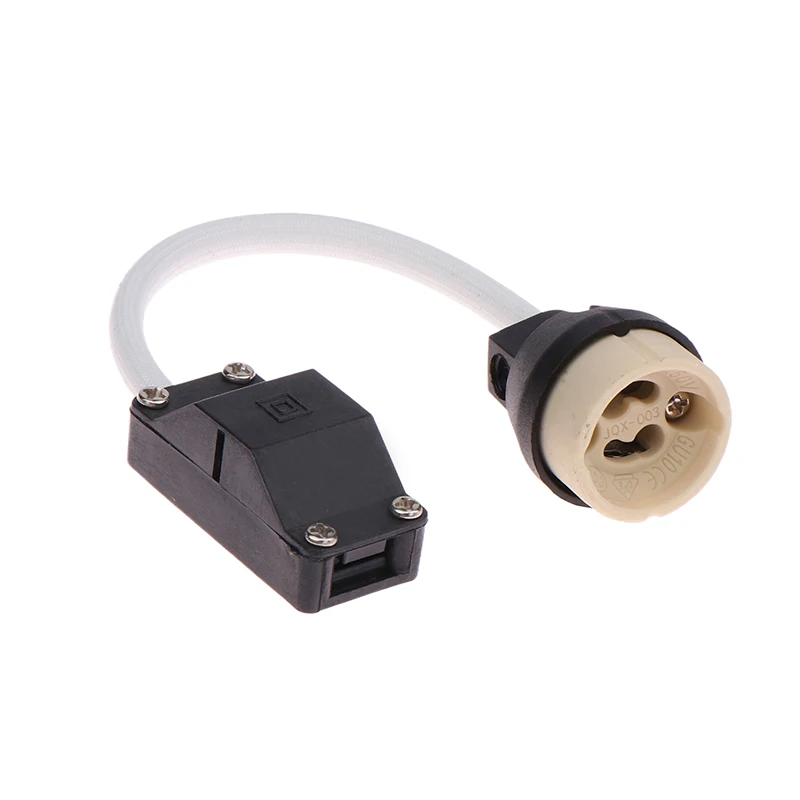 Description Picture 2 of item3Pcs GU10 Lamp Holder 2A 250V Ceramic Lamp Bases Connector for LED Light Bulbs/Halogen Bulbs Downlight with Terminal Box Socket