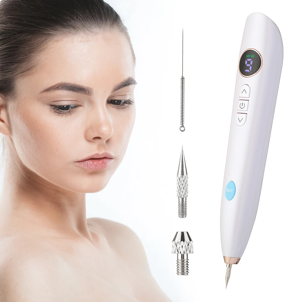 

Plasma Pen Freckle Removal Pen Wart Remover Mole Tattoo Remover Skin Tag Removal Spot Cleaner Beauty Care Tool Portable