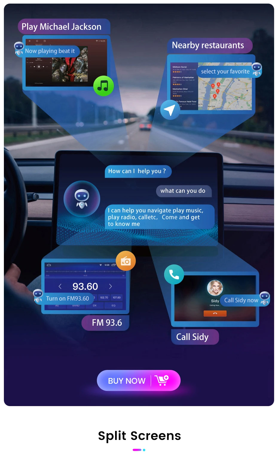 Junsun Kabelloses CarPlay Android Auto Autoradio für Alfa Romeo Mito 2008 2009 2011 2012-2016 GPS Intelligentes System Multimedia-Stereoanlage mit integriertem Kühlventilator GPS SWC 4G WIFI RDS FM DSP BT – Detail 37