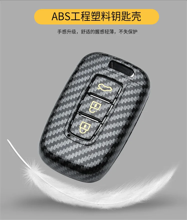 Cover chiate/telecomando per Honda CivIc HRV CRV XRV Crider Odyssey 2015-2018 custodia protettiva per chiave a distanza - S1debe172ba2b4fbb956857a556ce5d49T