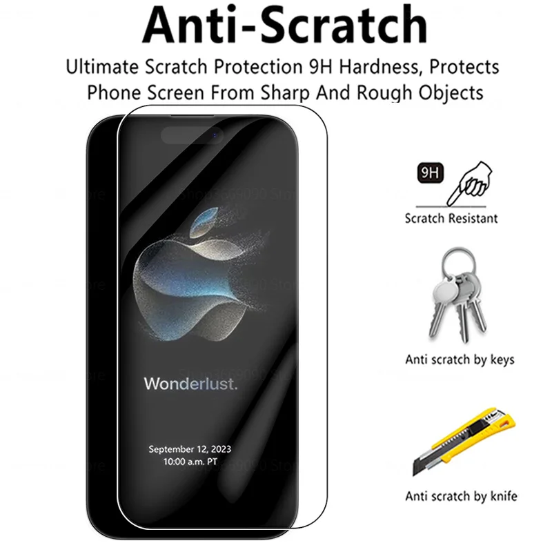 Premium 4-Pack Tempered Glass Screen Protector Set