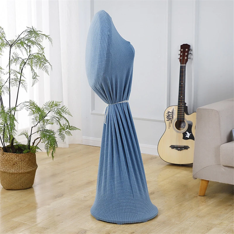 Round Full Coverage Floor Fan Dust Cover Dust-proof Electric Fan Protection Cover, Household Floor Stand Elastic Dust Covers