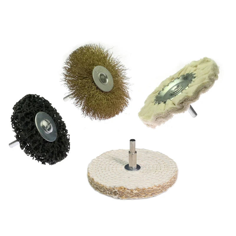 

1 piece Wood Metal Polishing Wheel Drill Rotary Tools