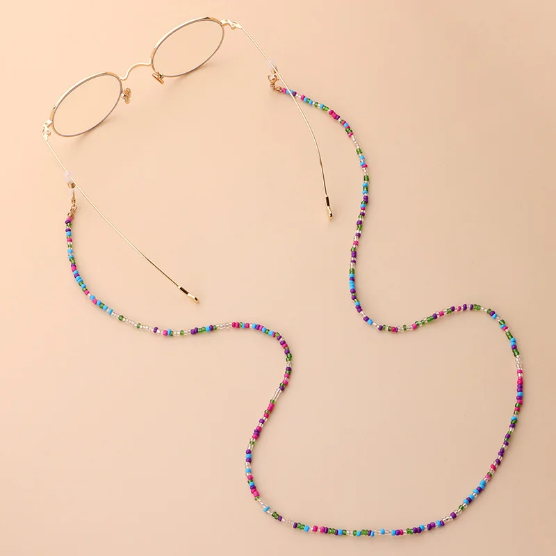 New Fashion Women Reading Glasses Chain Beaded Sunglass Lanyard Necklace Hang on Neck Eyewear Necklace Accessoriess Gift - 5