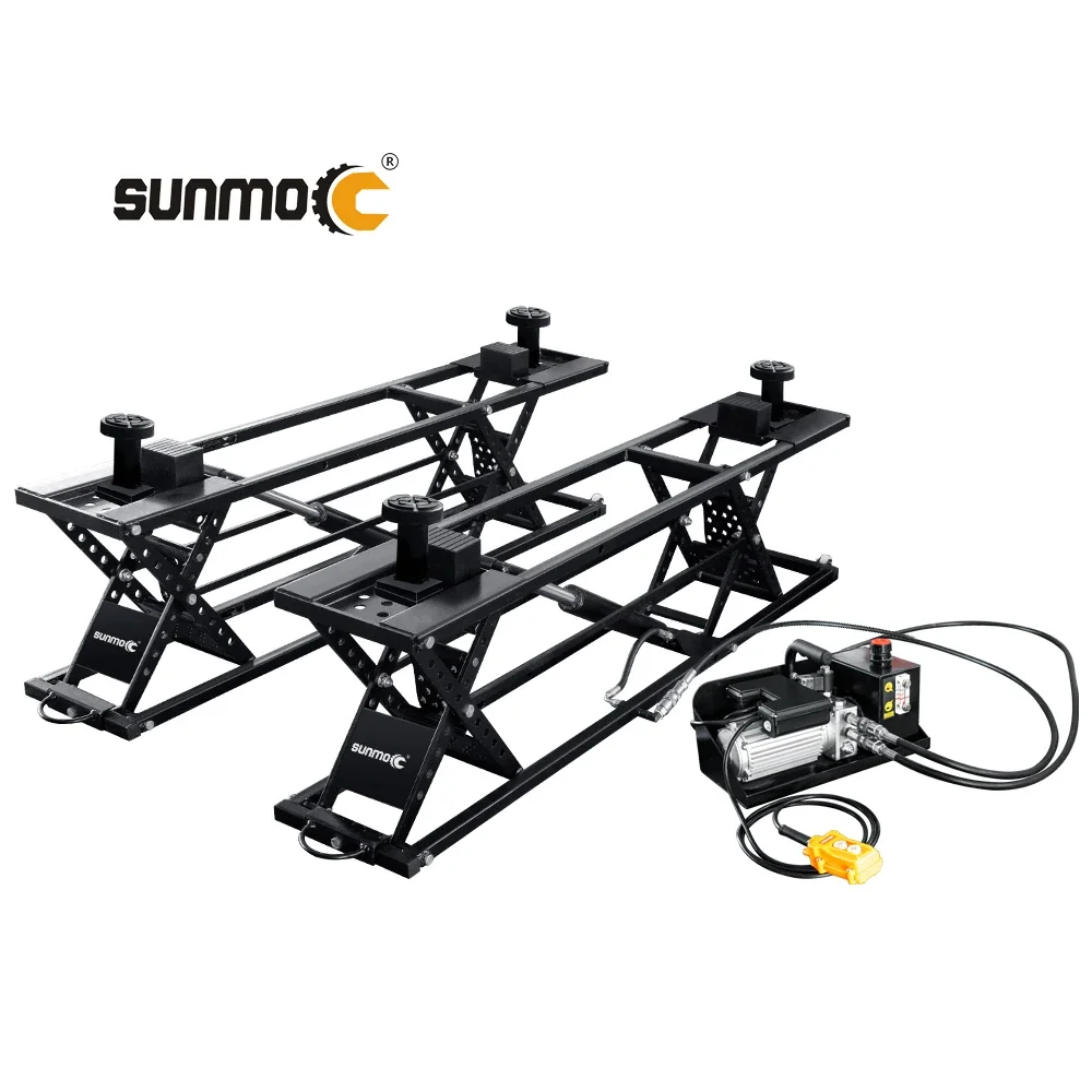 

Sunmo Low rise scissor car lift 5000kg mini car quick jack lift