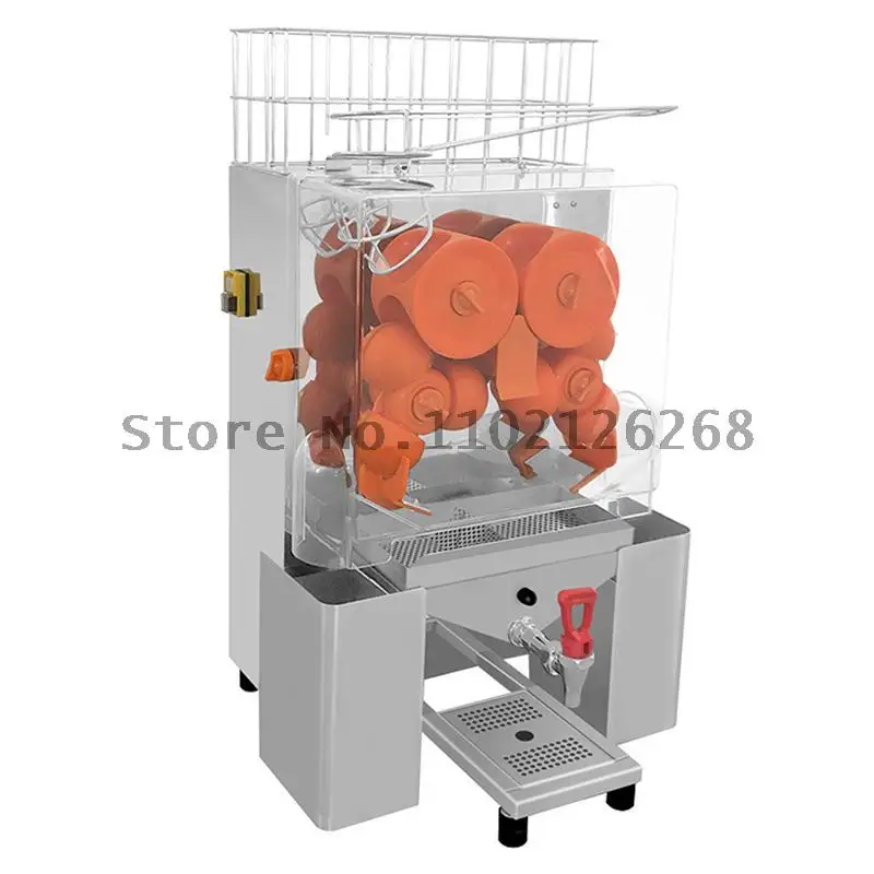 Automatic Juicer Fresh Orange Machine 2000E-2S Faucet Type Pomegranate Lemon Automatic Juicer Fresh Orange Juicer