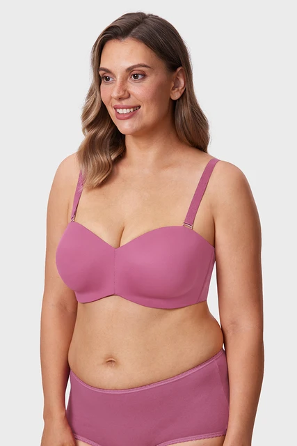 Buy Delimira Women's Sheer Minimizer Bra Plus Size Support Underwired  Everyday Bra Online at desertcartSeychelles