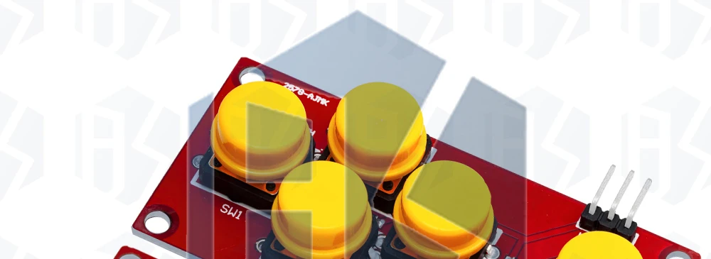 AD-Tastatur, das fünf Tasten simuliert, analoges Tastenmodul für Arduino-Sensor-Erweiterungsplatine – Detail 17