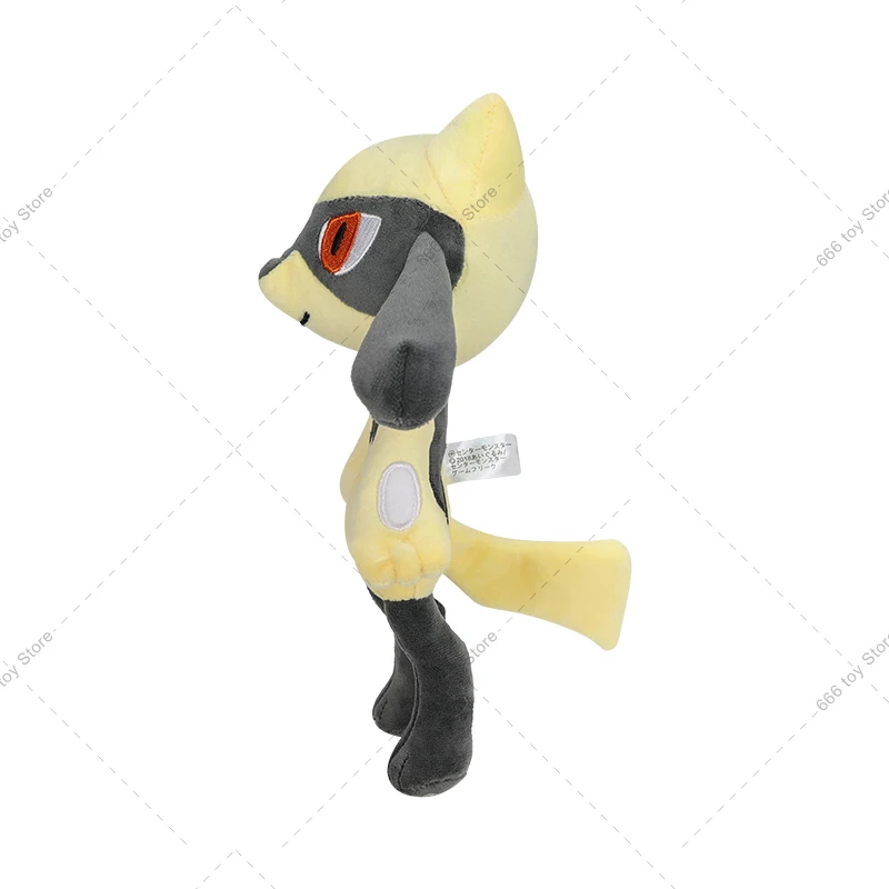 Yellow Shiny Riolu Plush Stuffed Doll Toy for Kids