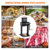 VEVOR Commercial Meat Tenderizer Heavy Duty Stainless Steel Meat Tenderizer Machine Quick and Easy Manual Operation Kitchen 6