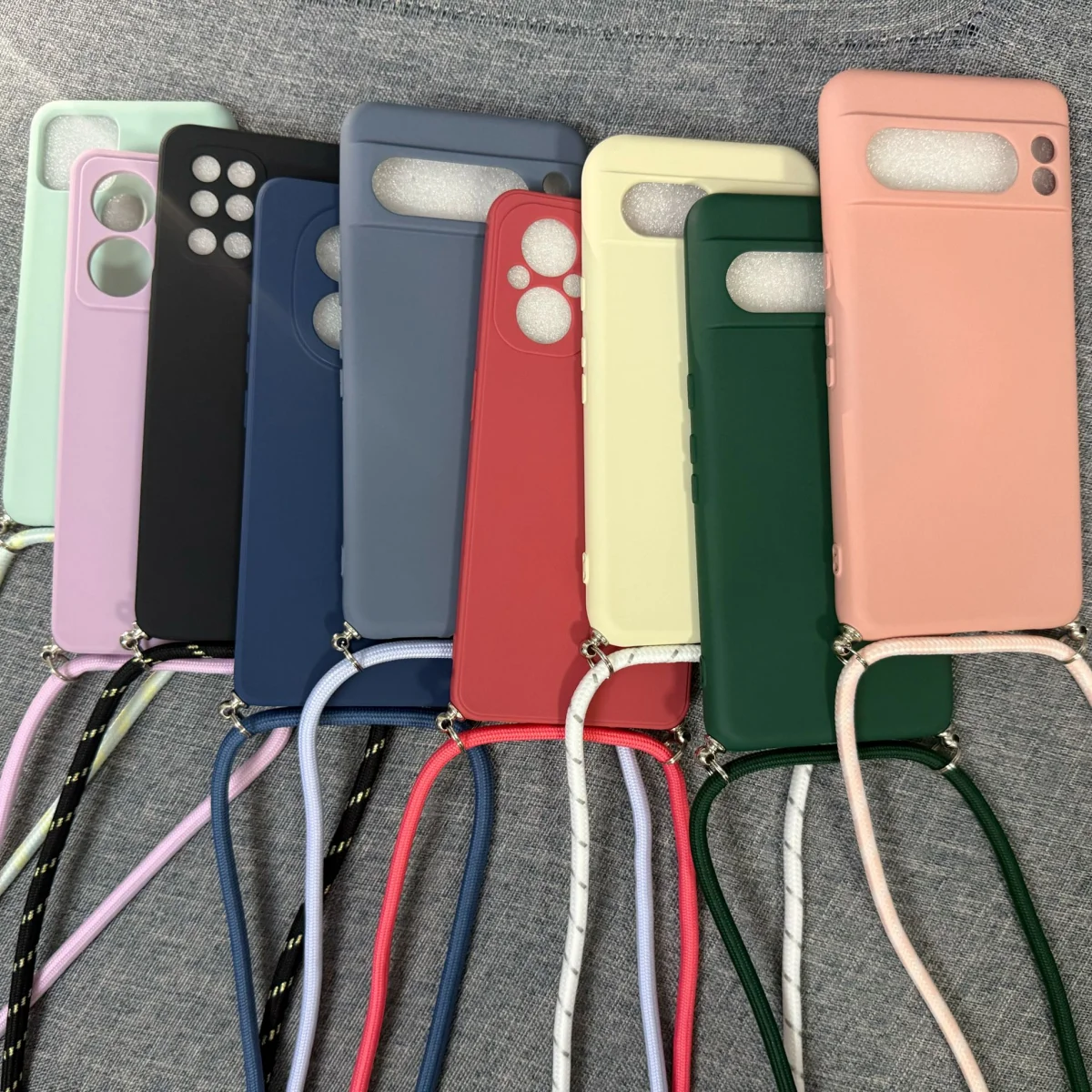 Versatile Crossbody Lanyard Necklace Case with Strap Cord