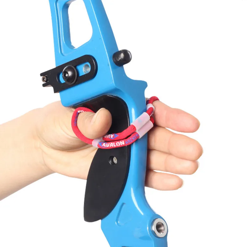 Recurve Bow Finger Sling Strap Bow Rope Hunting Shooting Archery Target