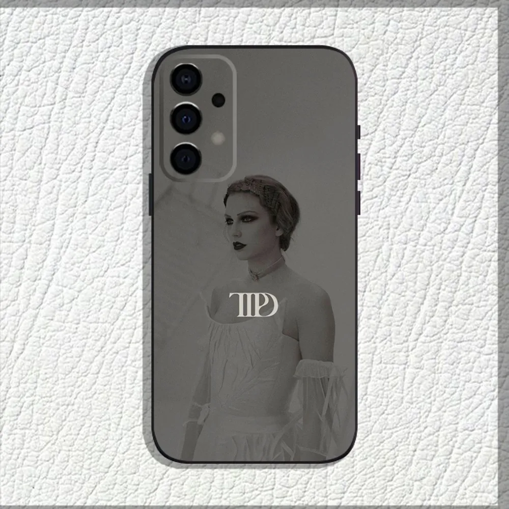thumbnail image 1 of Funda para teléfono T-TaylorS TTPD S-SwiftS para Samsung Galaxy A13, A21s, A22, A31, A32, A52, A53, A71, A80, A91, carcasa negra suave, 1 of 5