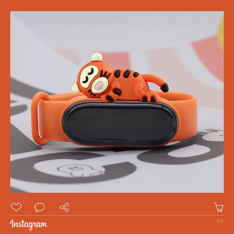 Colorful Cartoon Silicone Strap – Fun Wristband Replacement