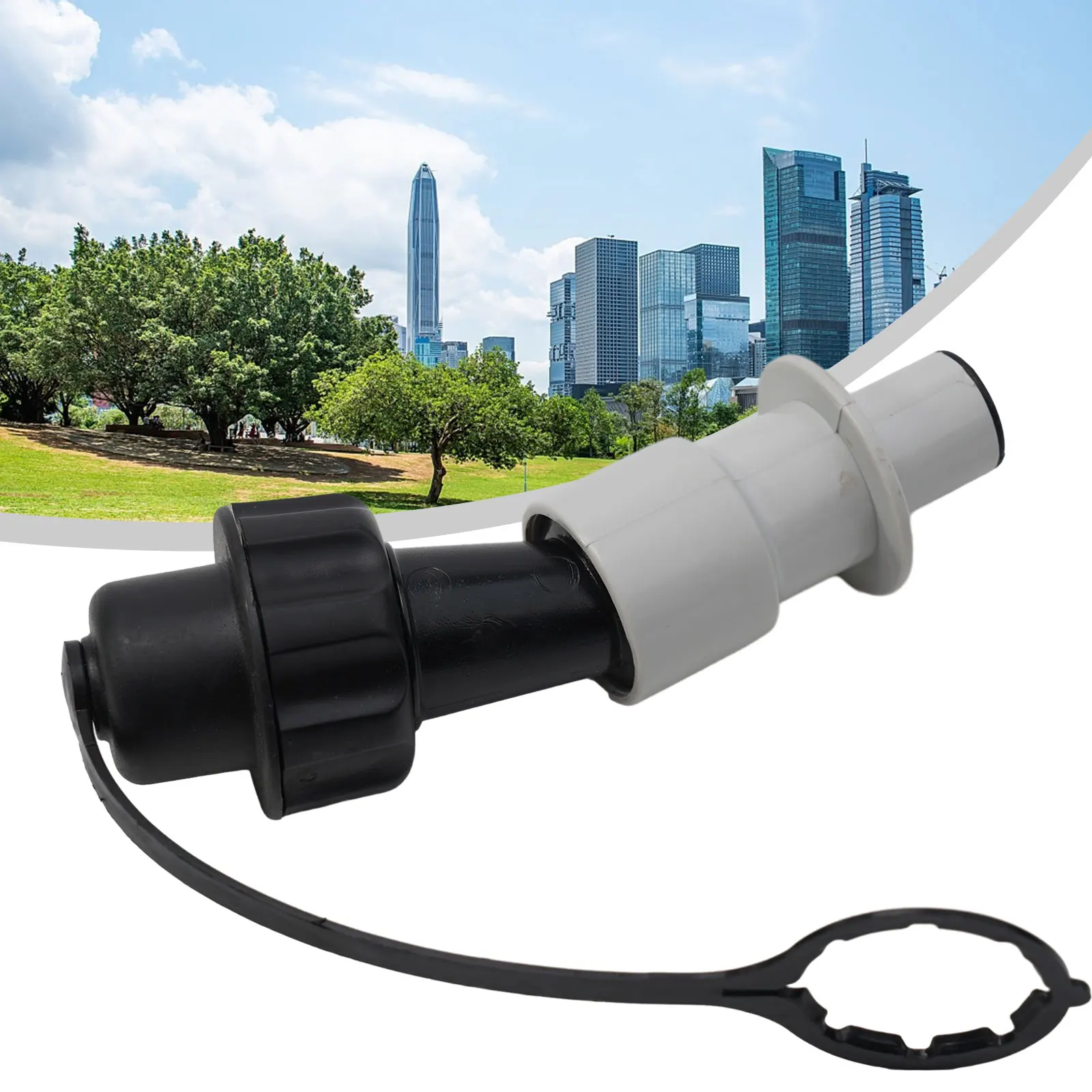 Injection System Chain Type Oil 1* Prevent Overfilling Without Oil Spill Port Plastic Material Practical Quickly Refill