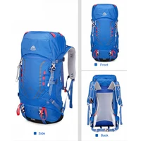 40 Liters Ultralight Mountaineer Backpack Large Capacity Hiking Camping Daypack Molle Trekking Bag for Climbing Sports Outdoor 2