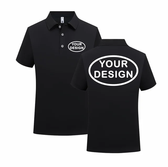 Été décontracté pas cher POLO entreprise personnelle Logo personnalisation broderie impression conception personnalisée haut 1