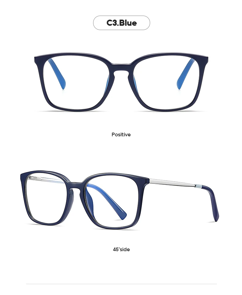 Anti Blue Light Glasses Computer Eyewear Men's Women's Eyeglasses With Frame Blocking Woman's Optical Lenses Lunette Accessories blue filter glasses