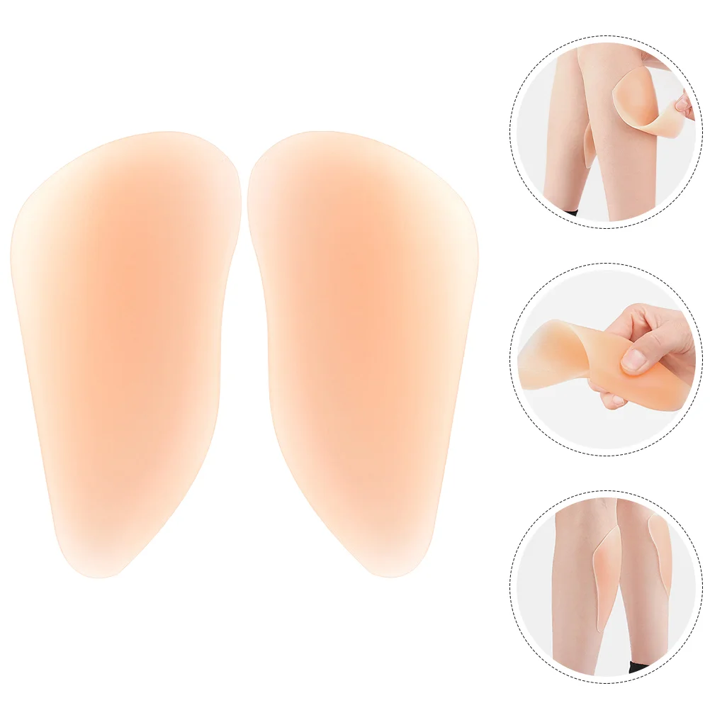 Thigh Body Adhesive Gel Soft Silica Corrector Pad Silicone Straight Leg Patch Foot Care Tools Crooked Legs Anti Chafing