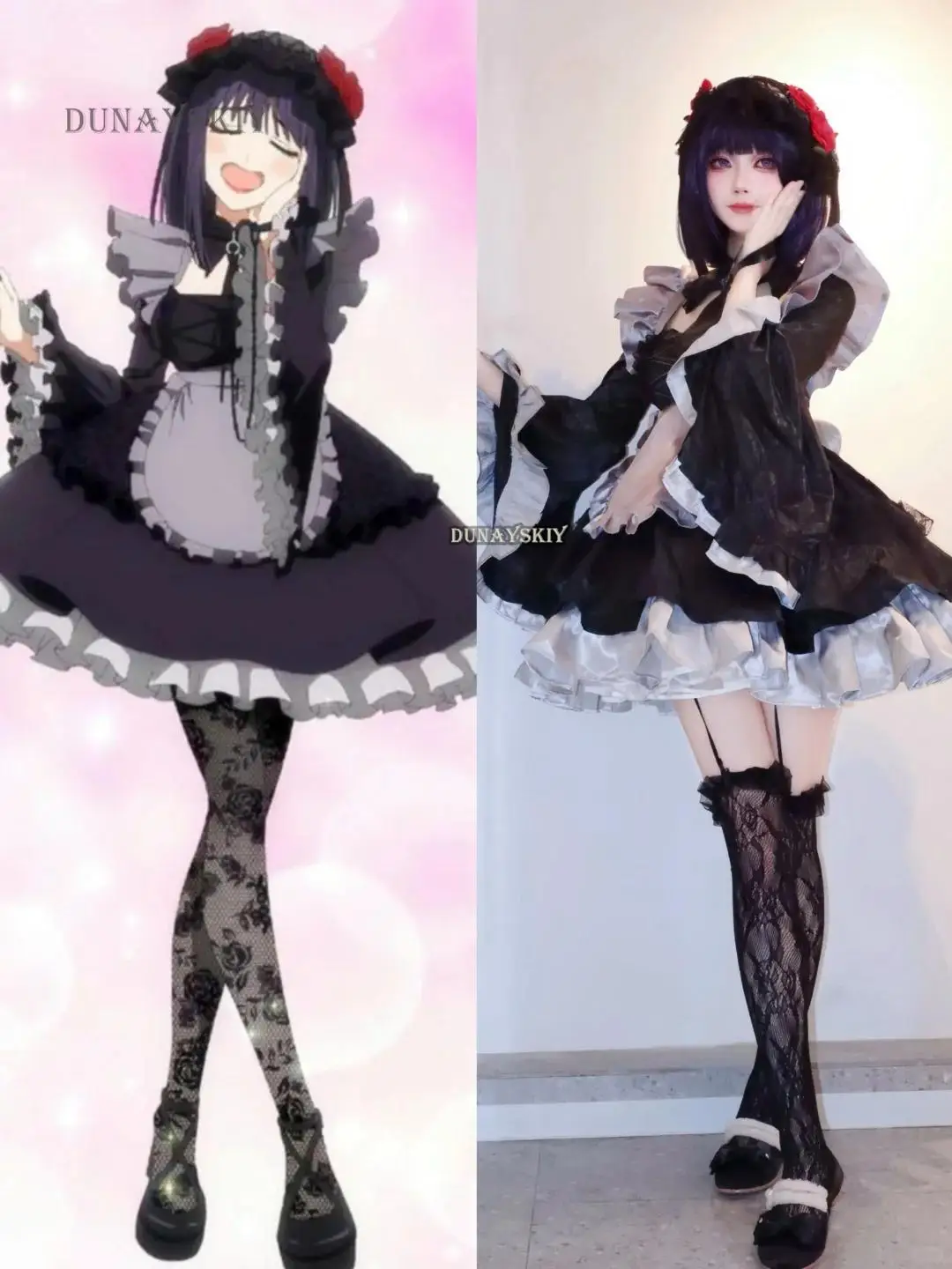 女性のためのmarinキット服コスプレウィッグ,女性のための