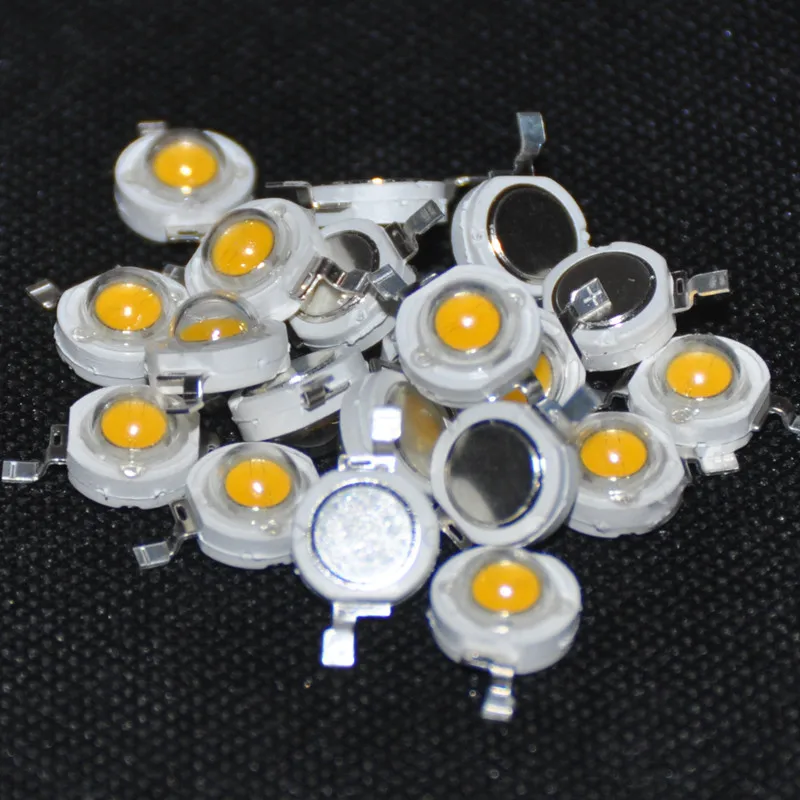 20pcs 1w High Power Led White Red Blue Orange Yellow Light Emitting 1watt Chip Led Diodo Beads 1-watt - Diodes - AliExpress