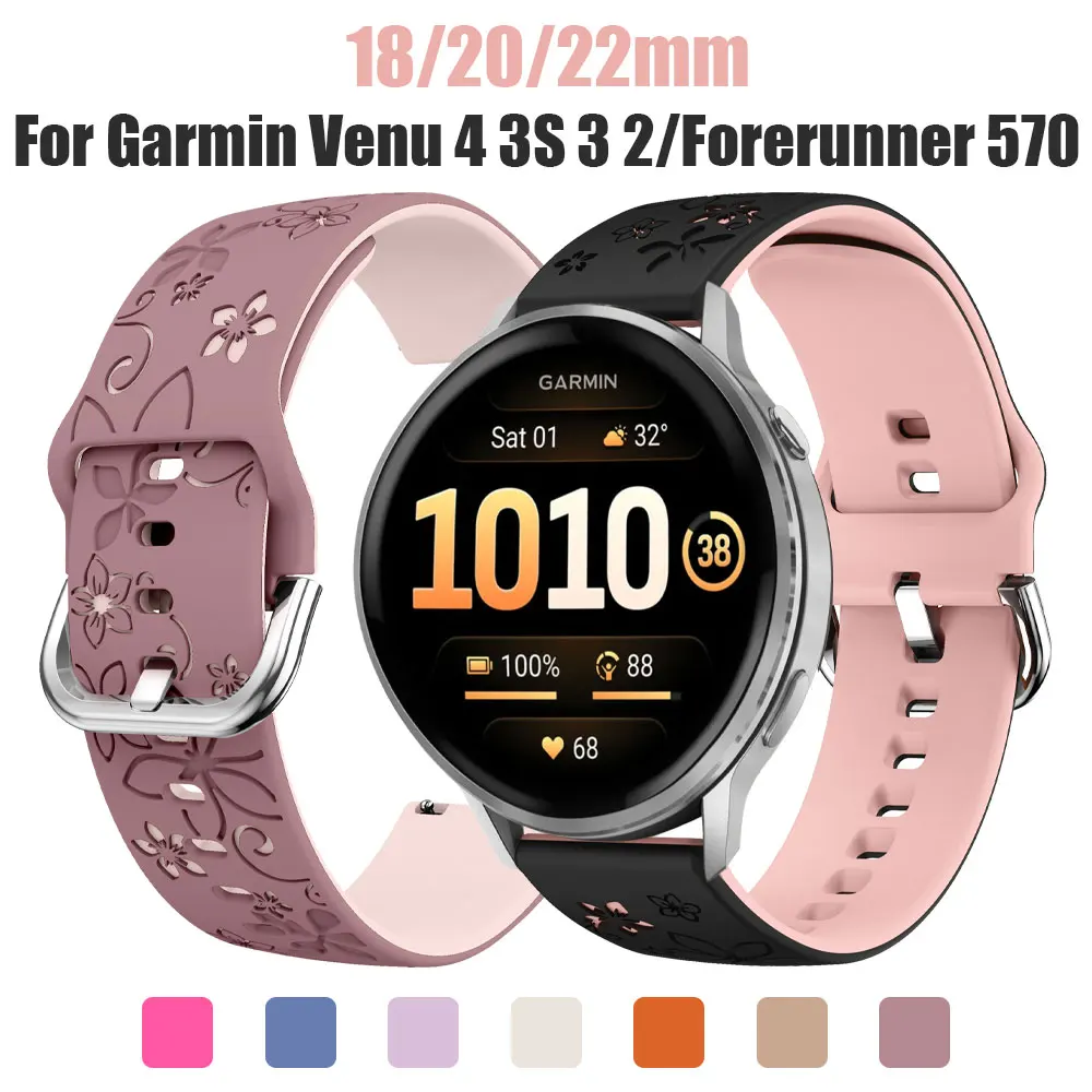 Silicone Replacement Watch Strap - Premium Universal Fit, Multiple Sizes Available