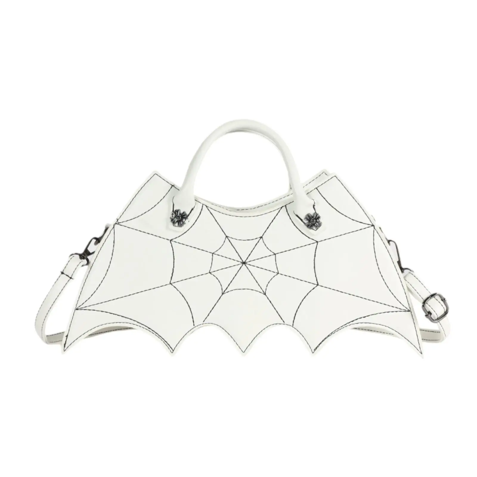 Bat Shaped Crossbody Causal Y2K Handle Bag for Shopping Festival Travel Vacation