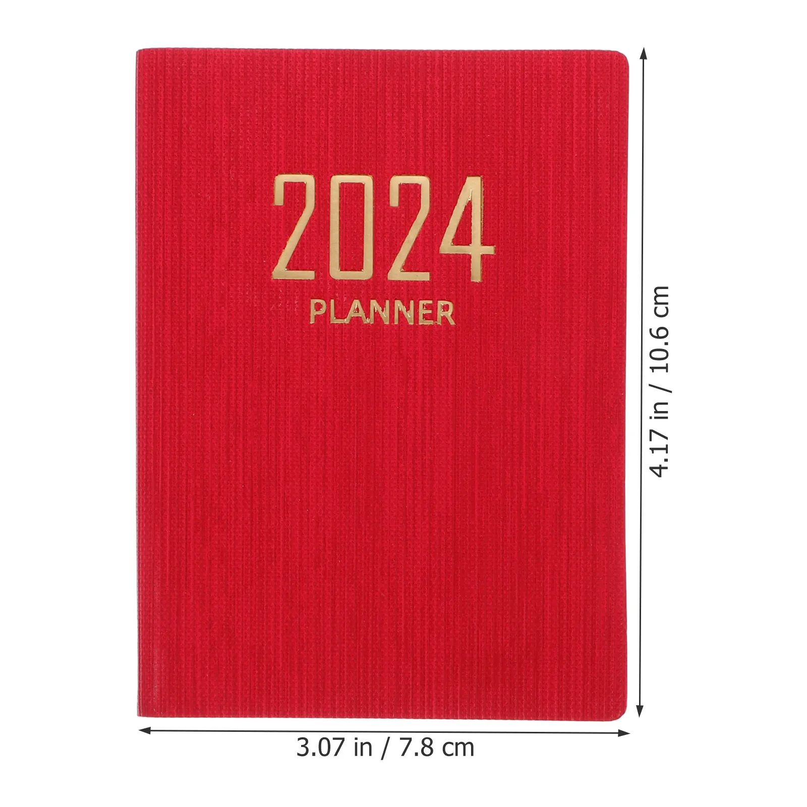 4Pcs A7 여행 일정 플래너 메모장 학생들을 위한 포켓 크기의 일일 계획 노트 작업자 저널링 노트 메모 일정표