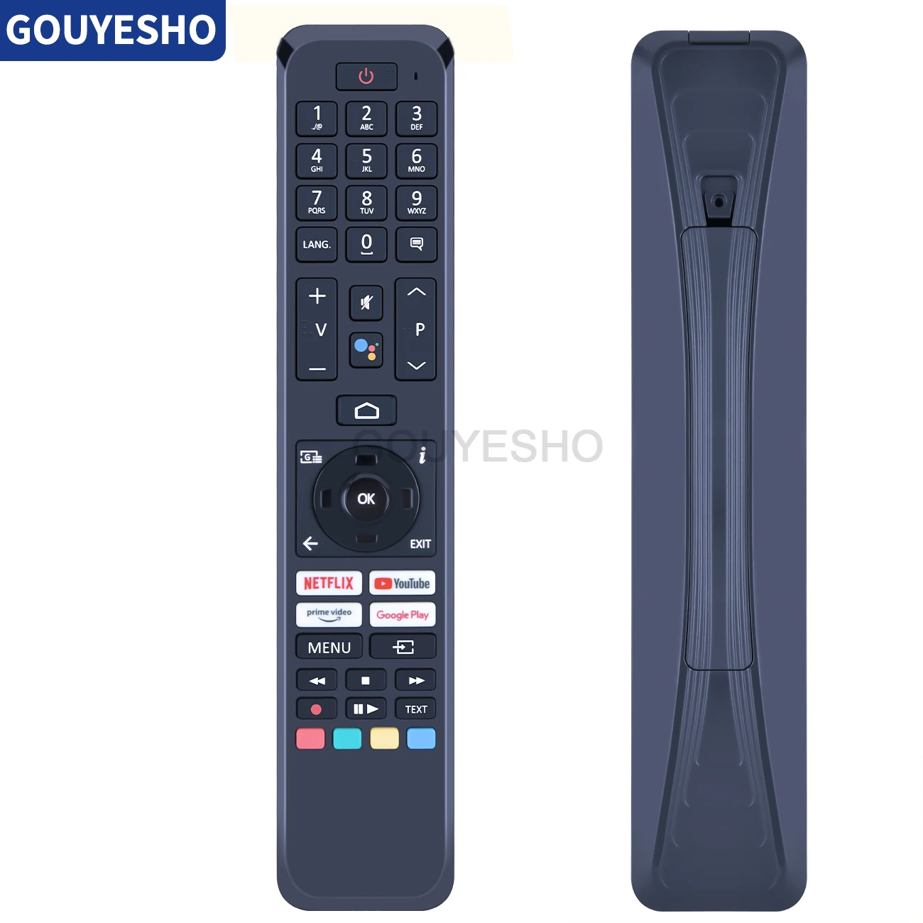 Telecomando Vocale Universale RC45160 - Ricambio Per TV Telefunken, Panasonic, JVC, Toshiba (Modelli Selezionati)
