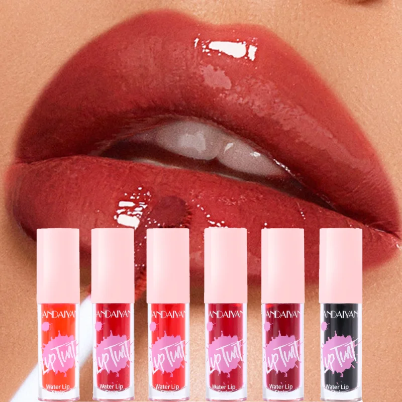 Nourishing Lip Tint Waterproof Dual use Non Stick Cup Natural Lips Eyes Cheeks Liquid Lipstick