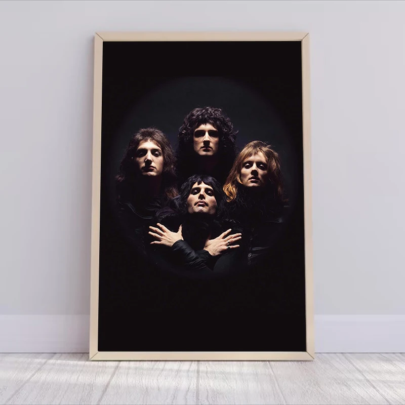 

Queen Band Poster Painting on Canvas Wall Art Decoration Pictures Room Wall Decoration for Home Decorations Interior Paintings