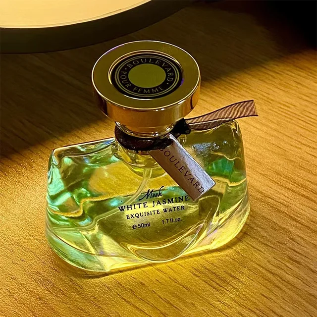 Parfum au jasmin de marque haut de gamme unisexe, parfum léger au jasmin frais naturel et au musc, parfum Floral durable, parfum de charme 1