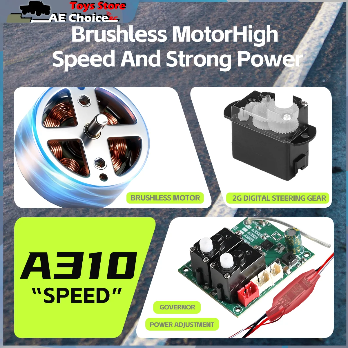 새로운 WLtoys A310 RC 항공기 2.4GHz 브러시리스 모터 3D6G 자이로스코프 듀얼 날개 4채널 비행기 장난감 (남아용 어린이 선물)