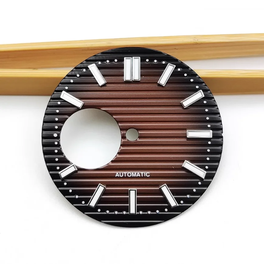 

Watch Accessories Watch Dial 29.8MM NO LOGO Gray Black White Blue Dial for Japanese NH38 Movement