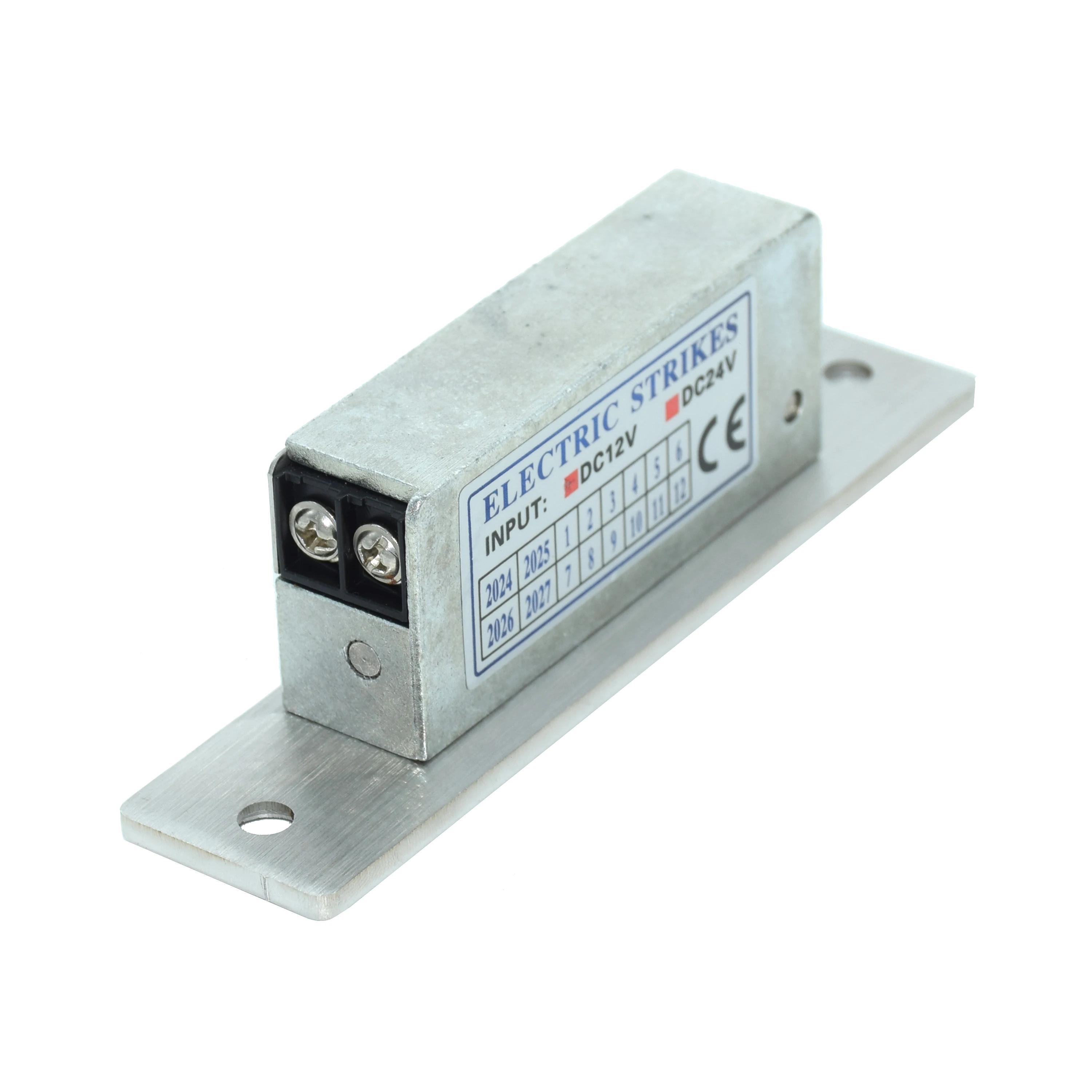 DC12V Electric Strike Lock Fail Secure 400KG Holding Force 44mm Lock Tongue electronic lock